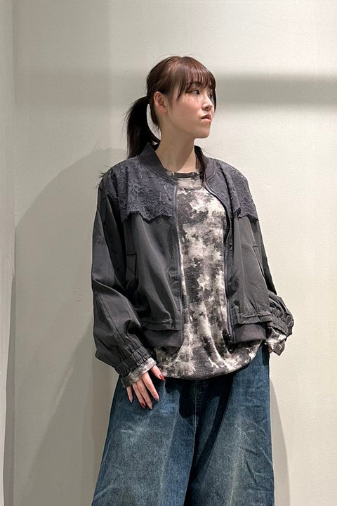レースブルゾン