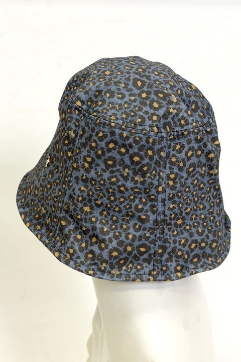 ヒョウ柄プリントhat