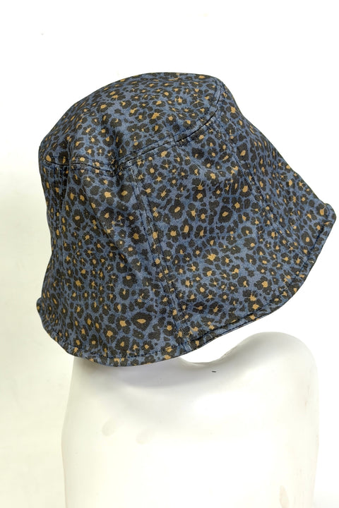 ヒョウ柄プリントhat