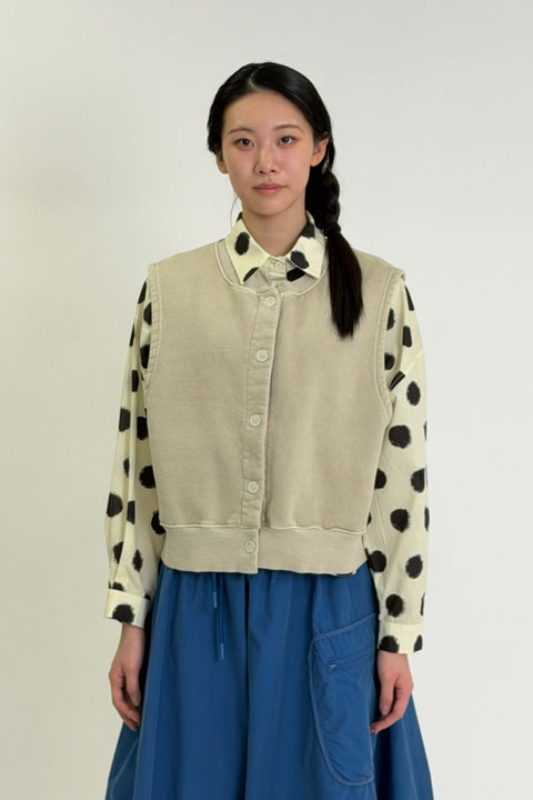 スウェットベスト 画像