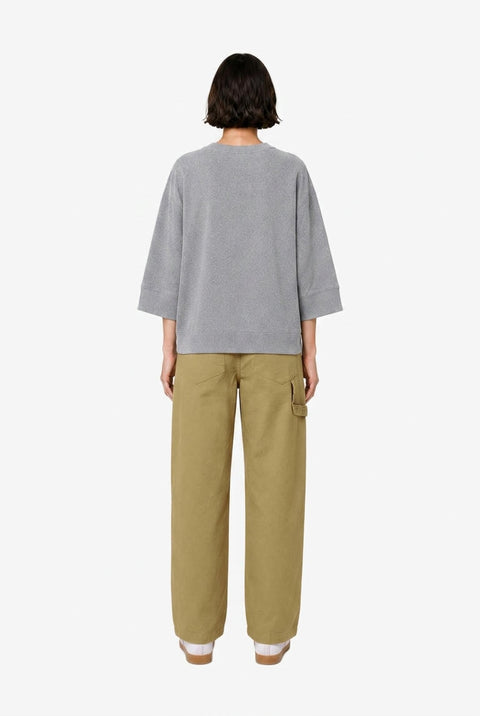 ラグランスリーブ切り替えTシャツ 画像