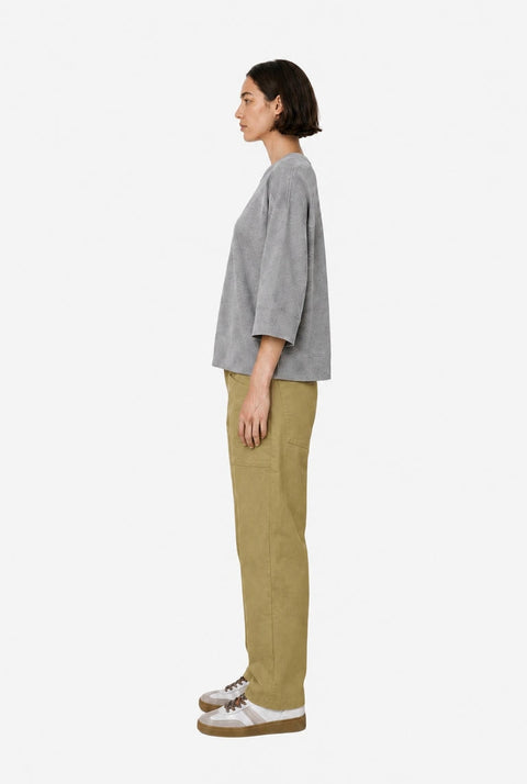 ラグランスリーブ切り替えTシャツ 画像