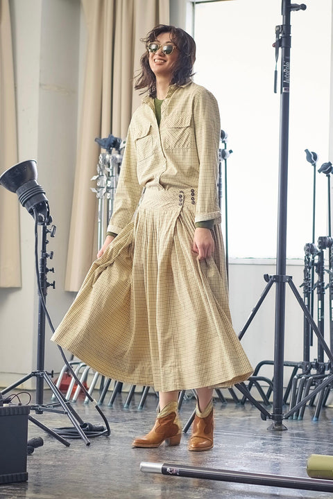 タッタソールチェックシャツ 画像