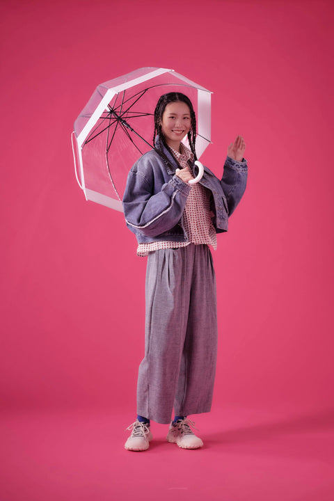 ショート丈デニムGジャン 画像