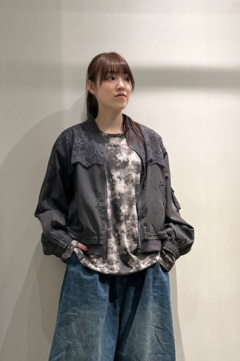 レースブルゾン