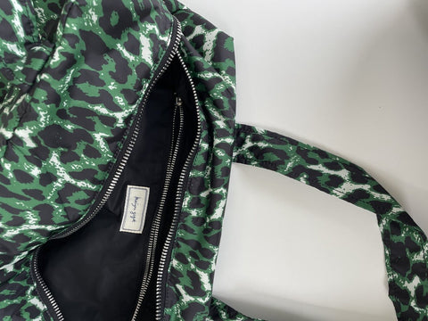 ヒョウ柄ナイロントートbag 画像